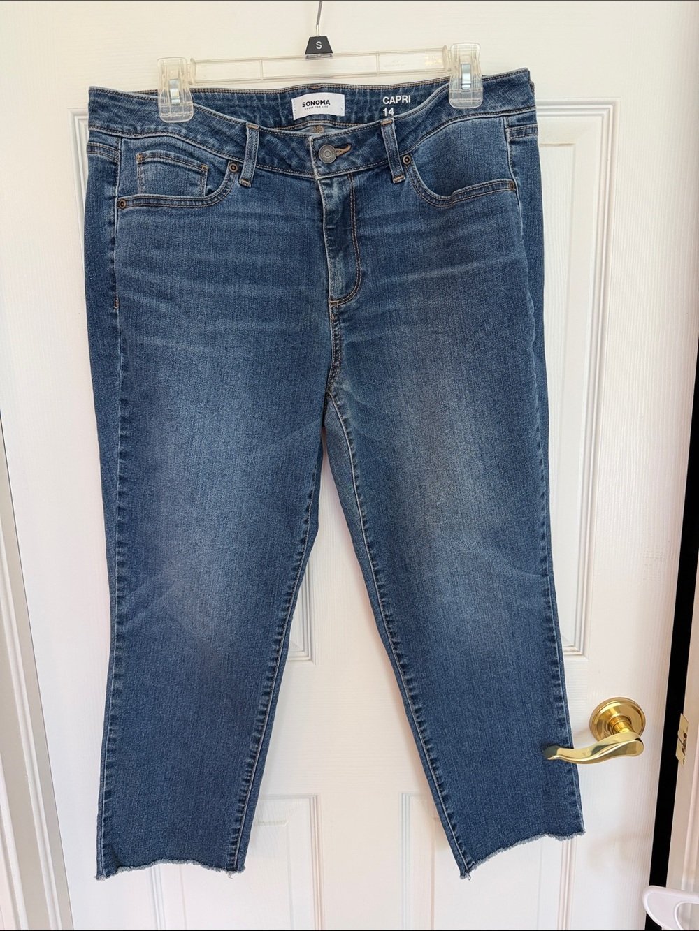 NWOT Sonoma Denim Capris